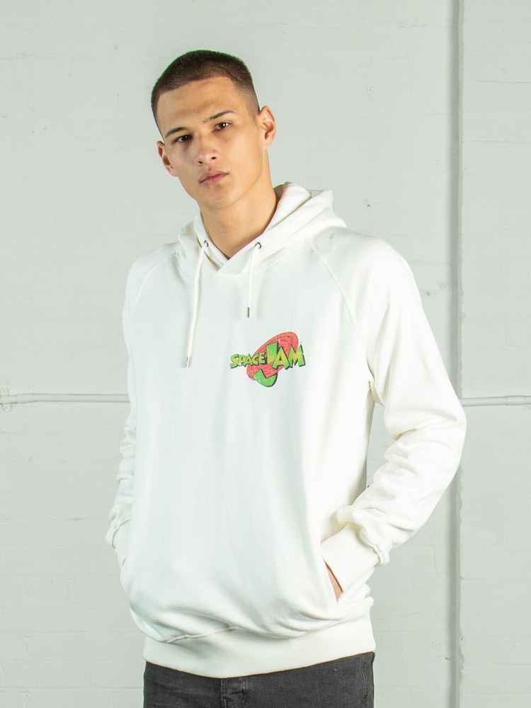 Supacult White Space Jam Game Plan Men Hoodie - Image 1 of 4