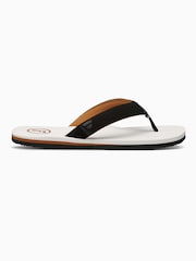 Foamlife White Mens Traa-SC Flip Flops - Image 4 of 6
