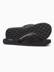 Foamlife Black Womens Lixi Flip Flops - Image 3 of 5