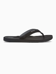 Foamlife Black Womens Lixi Flip Flops - Image 4 of 5