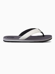 Foamlife Mid Grey Mens Traa Flip Flops - Image 4 of 5