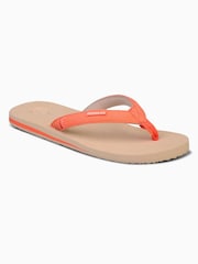 Foamlife Brown Sully Flip Flops - Image 1 of 6