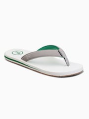 Foamlife White Mens Fresco Flip Flops - Image 1 of 6