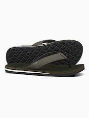 Foamlife Green Mens Tarlan Flip Flops - Image 3 of 6