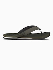 Foamlife Green Mens Tarlan Flip Flops - Image 4 of 6