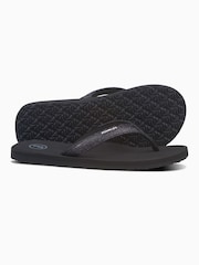Foamlife Black Womens Zani Flip Flops - Image 3 of 6