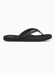 Foamlife Black Womens Zani Flip Flops - Image 4 of 6