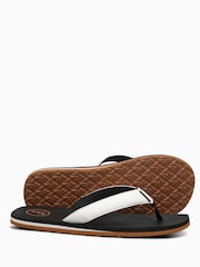 Foamlife Black Mens Traa-SC Flip Flops - Image 3 of 6