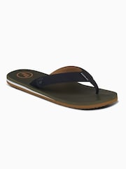 Foamlife Green Mens Traa-SC Flip Flops - Image 1 of 5