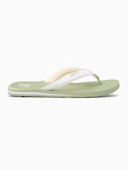 Foamlife Green Womens Lixi-SC Flip Flops - Image 4 of 6