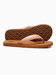 Foamlife Black Mens Mully Cork Flip Flops - Image 7 of 7