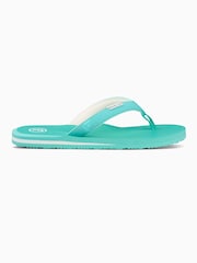 Foamlife Green Womens Lixi Flip Flops - Image 4 of 6