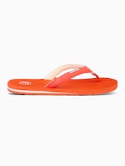 Foamlife Orange Marl Womens Lixi Flip Flops - Image 4 of 6