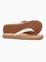 Foamlife Brown Womens Goldie Flip Flops - Image 3 of 6