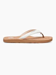 Foamlife Brown Womens Goldie Flip Flops - Image 4 of 6