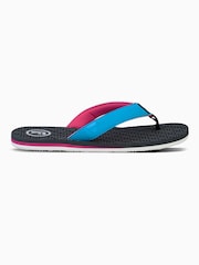 Foamlife Grey Mens Traad Flip Flops - Image 4 of 5