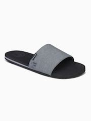 Foamlife Black Mens Sharrp Slide Sliders - Image 1 of 5