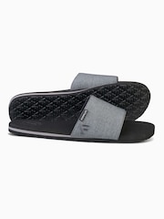 Foamlife Black Mens Sharrp Slide Sliders - Image 3 of 5