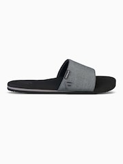 Foamlife Black Mens Sharrp Slide Sliders - Image 4 of 5