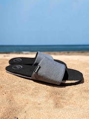 Foamlife Black Mens Sharrp Slide Sliders - Image 5 of 5
