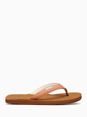 Foamlife Brown Womens Seales SC Flip Flops - Image 1 of 6