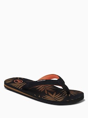 Foamlife Black Womens Zikat-SC Flip Flops - Image 1 of 6
