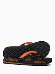 Foamlife Black Womens Zikat-SC Flip Flops - Image 3 of 6
