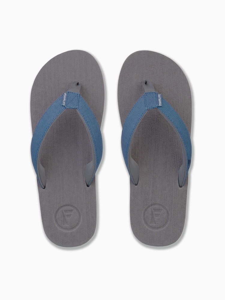 Cinza - Chinelos Foamlife Sully Masculinos - Imagem 2 de 5