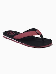 Foamlife Red Mens Traa-SC Flip Flops - Image 1 of 5