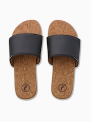 Foamlife Brown Womens Goldie Slide Earth Brown Sliders - Image 2 of 6