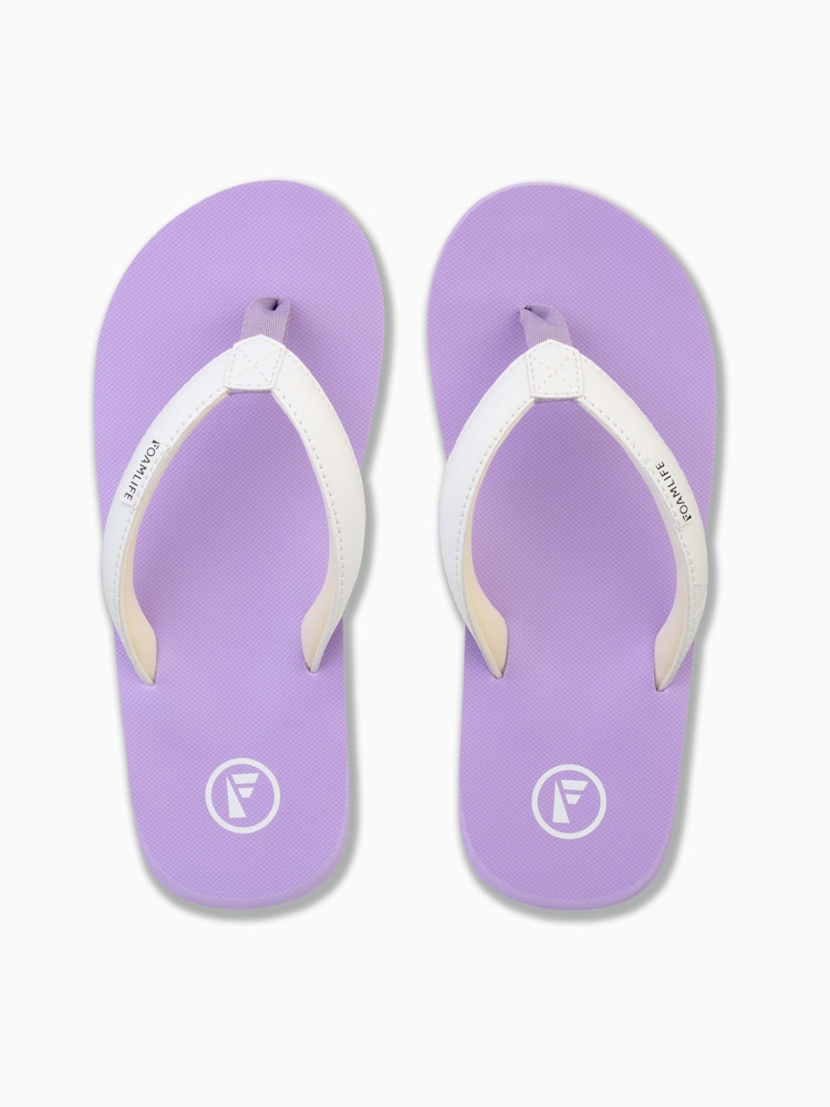 Foamlife Purple Womens Lixi-SC Flip Flops - Image 2 of 5