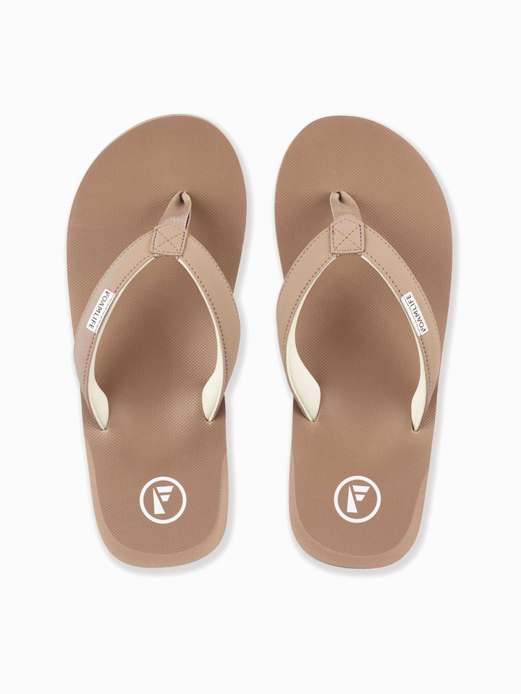 Foamlife Brown Womens Lixi Flip Flops - Image 2 of 6