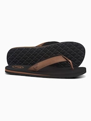 Foamlife Black Mens Seales Flip Flops - Image 3 of 5