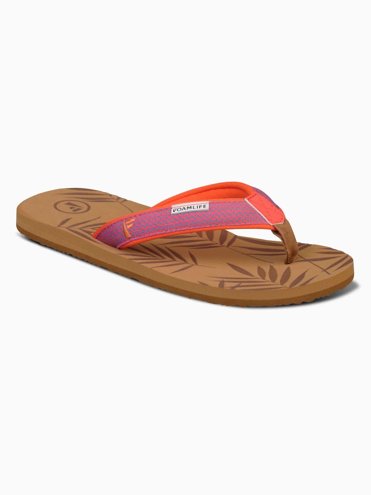 Foamlife Brown Womens Harts Flip Flops - Image 1 of 7