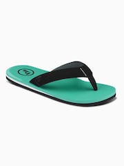 Foamlife Green Mens Traa Flip Flops - Image 1 of 6