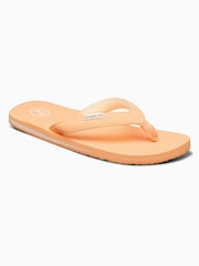 Foamlife Orange Womens Lixi Flip Flops - Image 1 of 6