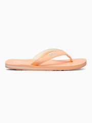 Foamlife Orange Womens Lixi Flip Flops - Image 4 of 6