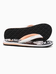 Foamlife Black Chrome Womens Zikat-SC Flip Flops - Image 3 of 6