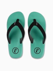 Foamlife Black Chrome Womens Zikat-SC Flip Flops - Image 8 of 10
