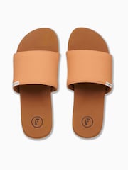 Foamlife Brown Womens Seales Slide Sliders - Image 2 of 6