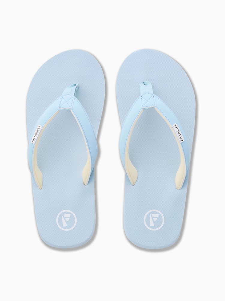 Foamlife Blue Womens Lixi-SC Flip Flops - Image 2 of 6