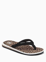 Foamlife Brown Womens Zikat-SC Flip Flops - Image 2 of 6