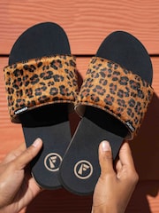 Foamlife Black Womens Selene Slide Sliders - Image 1 of 6