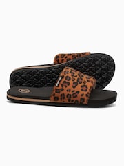 Foamlife Black Womens Selene Slide Sliders - Image 5 of 6
