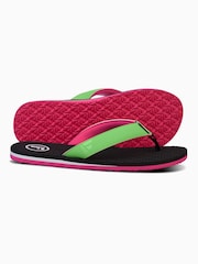 Foamlife Brown Womens Selene Flip Flops - Image 9 of 10