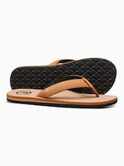 Коричневый - Мужские пробковые шлепанцы Foamlife Mully - Изображение 4 из 6