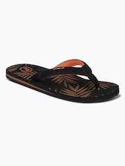 Foamlife Dark Brown Womens Seales Slide Sliders - Image 7 of 10