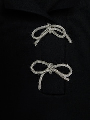 Negru - River Island Fundă Polo Top - Imaginea 6 din 6