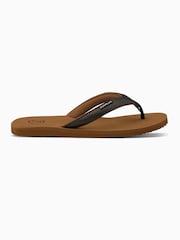 Foamlife Brown Seales Earth  Womens Flip Flops - Image 2 of 5