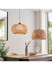 Gallery Home Black Columbus 1 Pendant Ceiling Light - Image 1 of 3